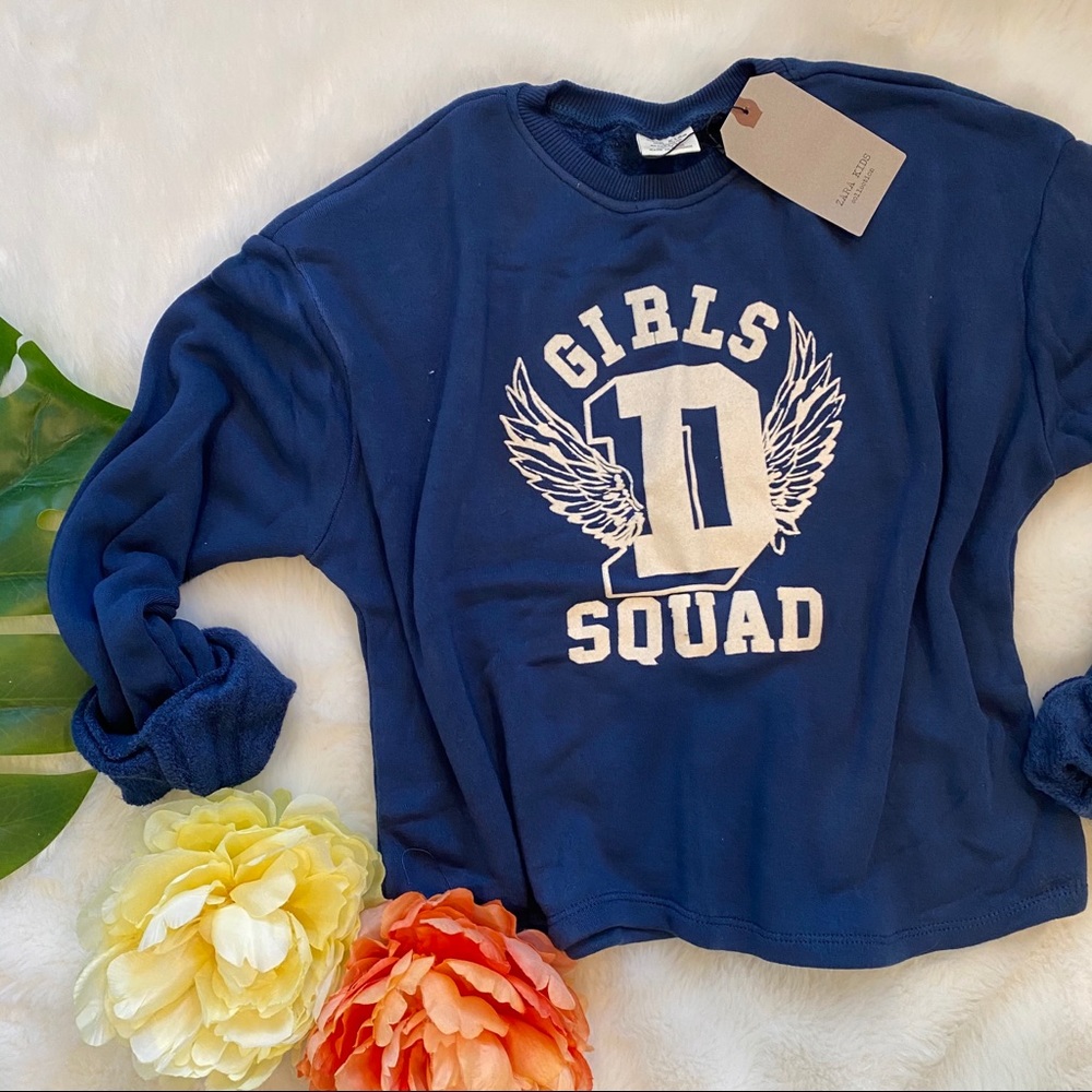 Zara kids sweater 11-12 girls squad